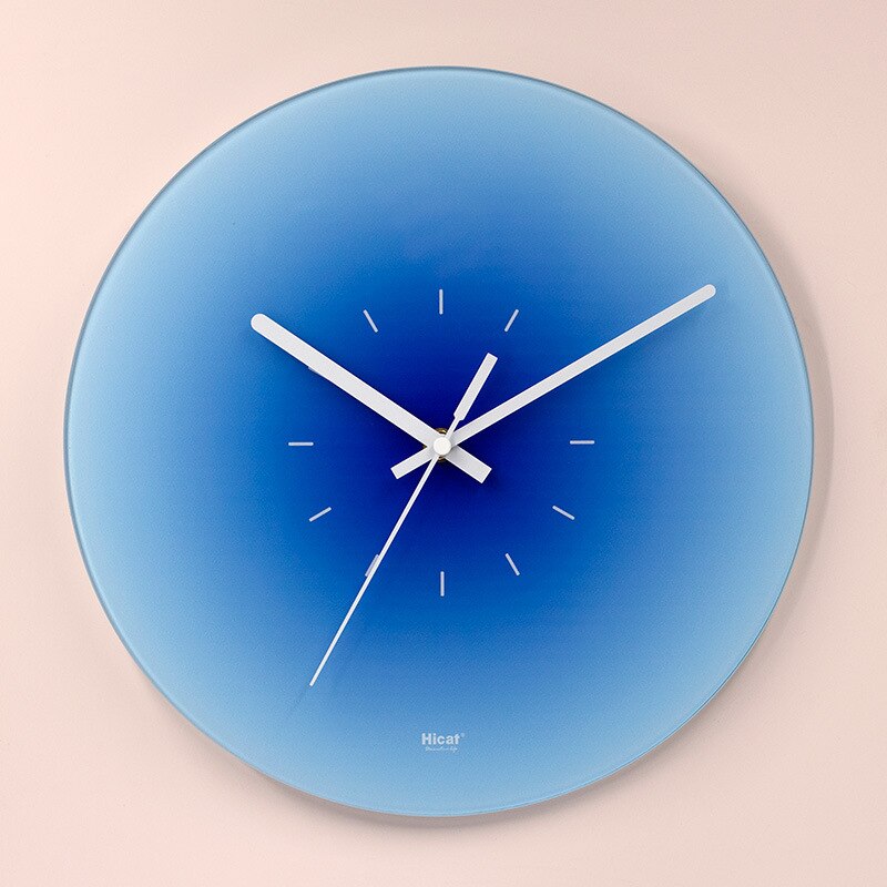 Modern Wall Clock with Natural Wood Design - Silent Quartz Movement for Home & Office Decor