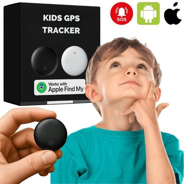 GPS Tracker for Children | Real-Time Location, Waterproof & No Subscription Required for Peace of Mind