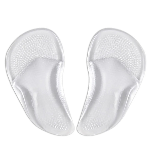 Gel Arch Support Insoles for Flat Feet - Comfortable Orthotic Inserts for Pain Relief in Shoes