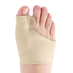 Gel Bunion Corrector | Soft Gel Toe Separator & Breathable Fabric for Pain Relief and Comfort with Shoes