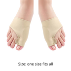 Gel Bunion Corrector | Soft Gel Toe Separator & Breathable Fabric for Pain Relief and Comfort with Shoes