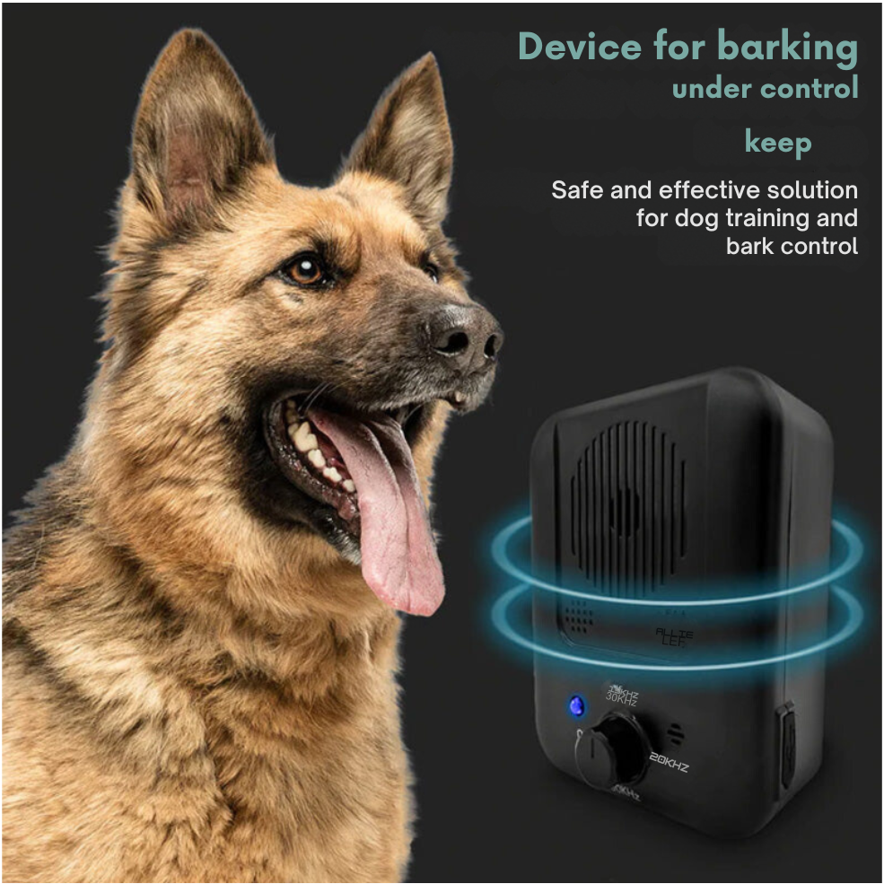 Automatic Bark Stopper | Ultrasonic, Rechargeable & Adjustable for All Dog Breeds