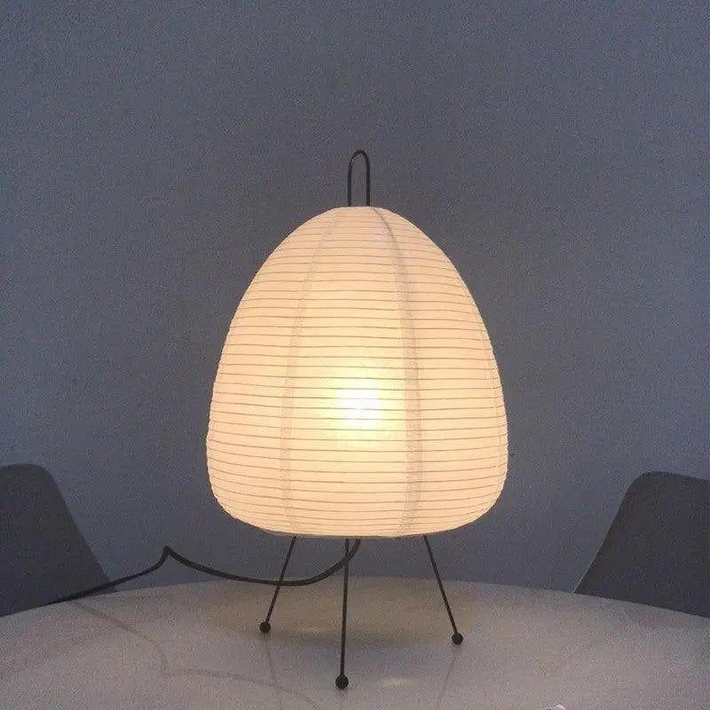 Japanese Rice Paper Lamp – Traditional Asian Design, Soft Ambient Lighting for Home Decor & Living Spaces