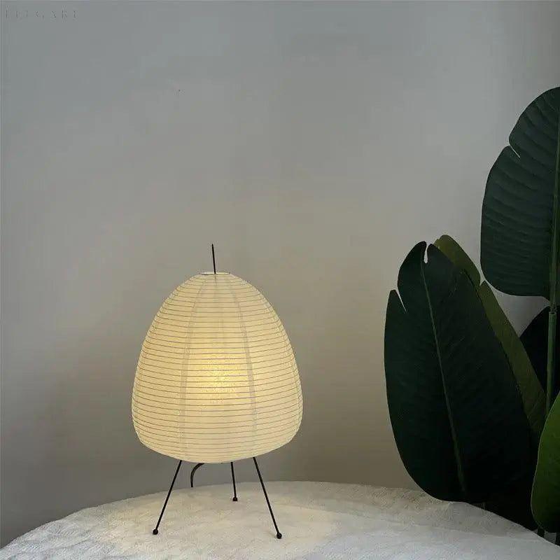 Japanese Rice Paper Lamp – Traditional Asian Design, Soft Ambient Lighting for Home Decor & Living Spaces