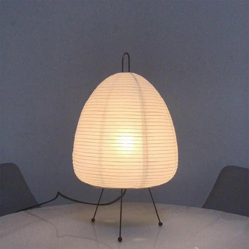 Japanese Rice Paper Lamp – Traditional Asian Design, Soft Ambient Lighting for Home Decor & Living Spaces