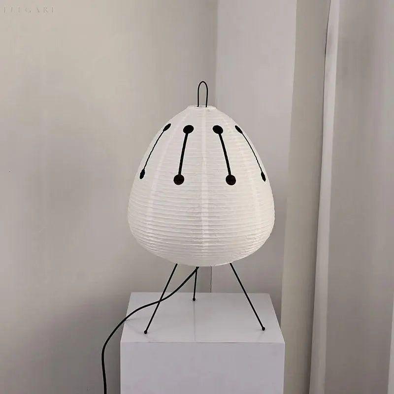 Japanese Rice Paper Lamp – Traditional Asian Design, Soft Ambient Lighting for Home Decor & Living Spaces
