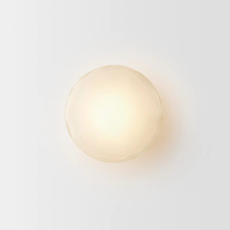 Nordic Ceto Glass Wall Light Fixture - Modern Wall Sconce for Living Room & Hallway Lighting
