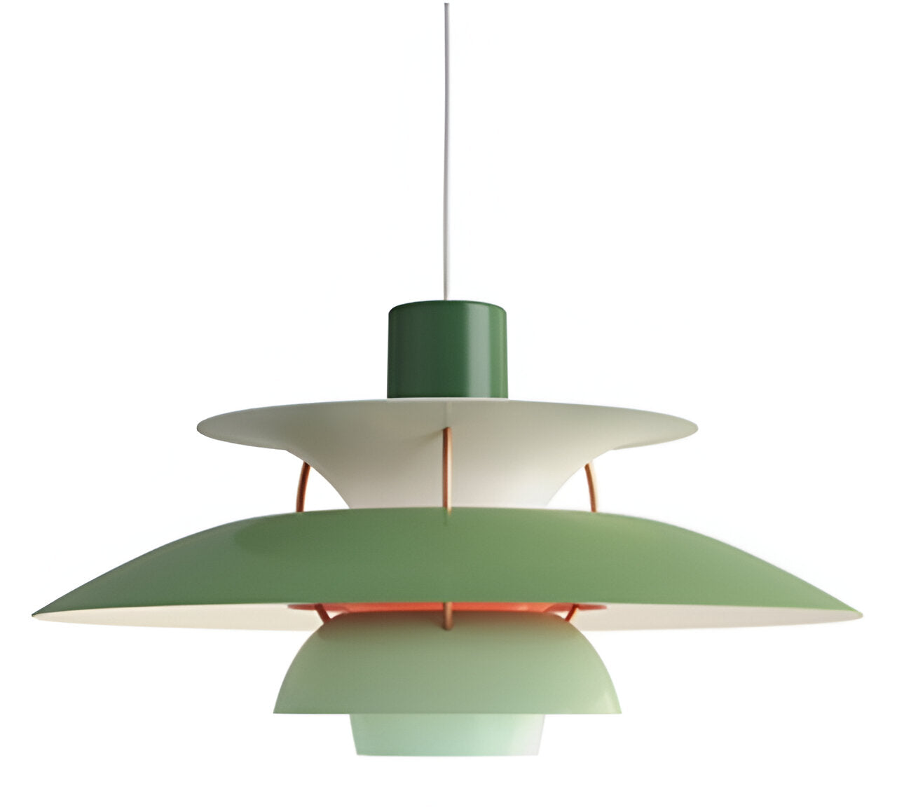Nordic Modern Layered Shade Pendant Light Fixture for Living Room & Dining Room Decor