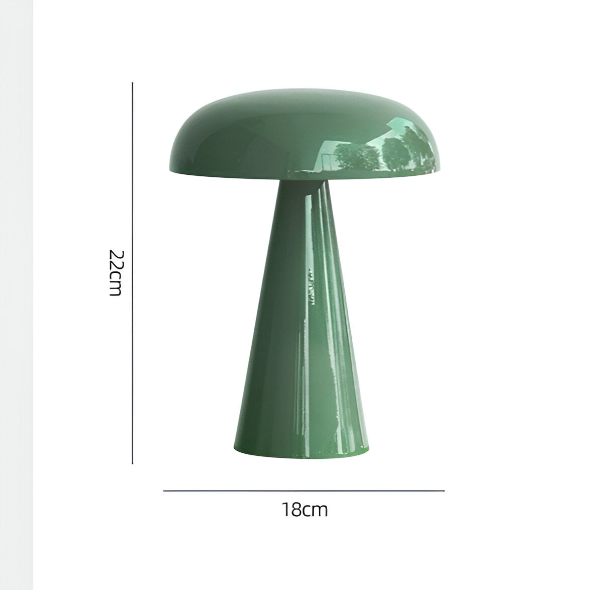 Mushroom Table Lamp with Adjustable Brightness – Modern Design for Living Room & Bedroom Lighting