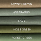 Thermal Insulated Blackout Linen Curtains | 100% Light Blocking & Heat Isolation for Winter and Summer Use