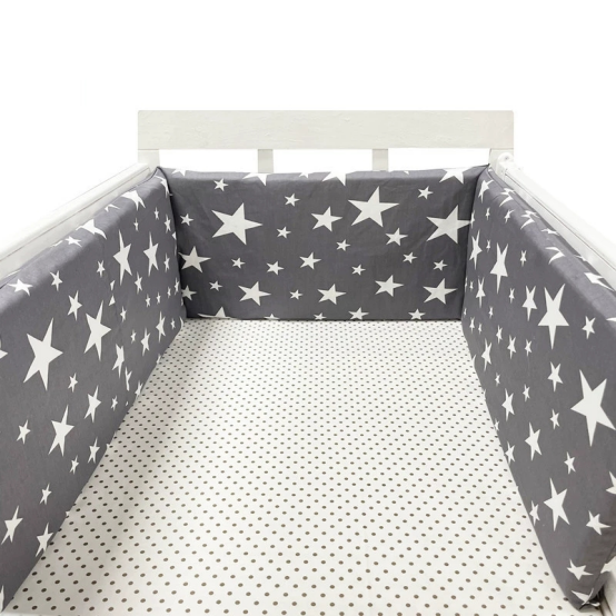 Bed Bumper Air Mesh for Baby Cot - Safe & Breathable Baby Cot Protector