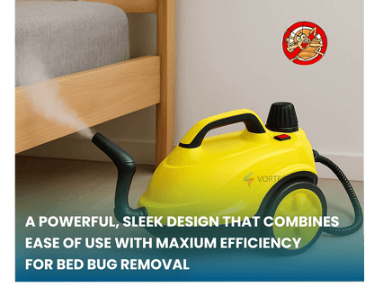 Steam Cleaner for Bed Bugs | High Temperature, Large Capacity & Effective for Home Use