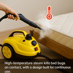 Steam Cleaner for Bed Bugs | High Temperature, Large Capacity & Effective for Home Use