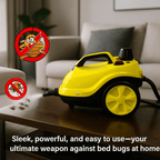 Steam Cleaner for Bed Bugs | High Temperature, Large Capacity & Effective for Home Use