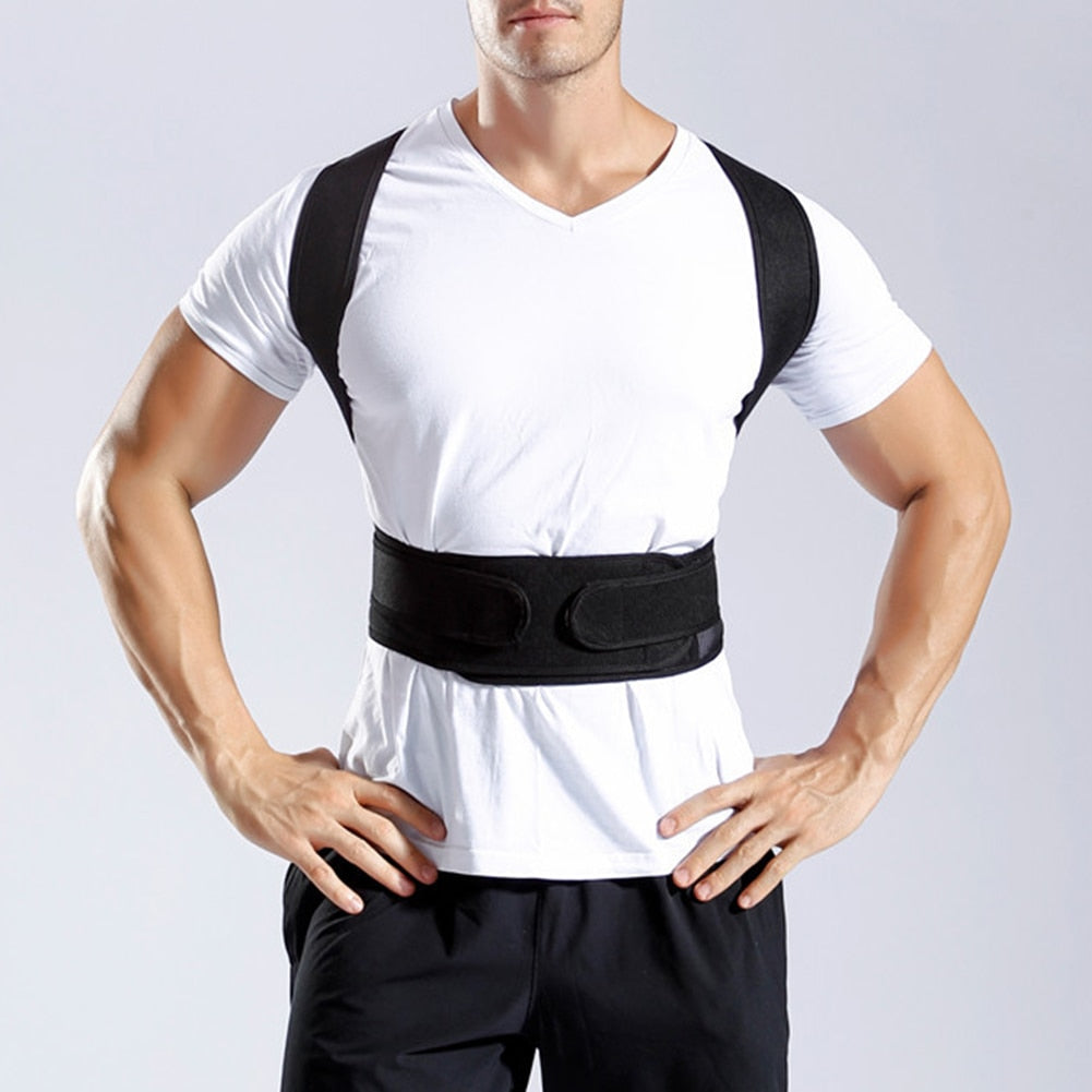 Posture Corrector Pro | Adjustable, Breathable Back Support for Pain Relief & Improved Posture at Home, Office, or Gym