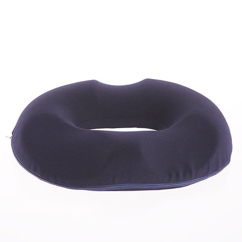 Donut Pillow for Tailbone Pain Relief | Memory Foam Cushion for Hemorrhoids, Coccyx Issues & Improved Posture at Home, Office, or Car