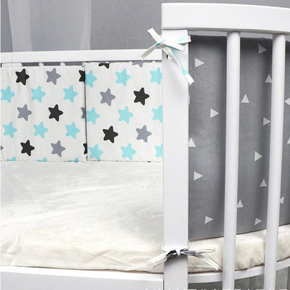 Bed Bumper Air Mesh for Baby Cot - Safe & Breathable Baby Cot Protector