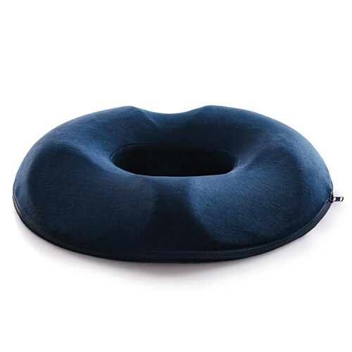 Donut Pillow for Tailbone Pain Relief | Memory Foam Cushion for Hemorrhoids, Coccyx Issues & Improved Posture at Home, Office, or Car