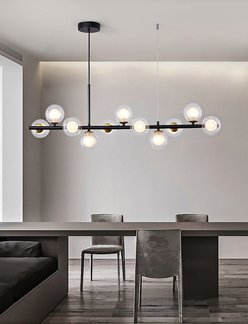 LED Pendant Light Fixture - Luxurious Modern Design for Dining Table & Kitchen Island Lighting