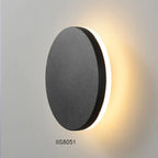 LED Waterproof Outdoor Wall Lamp - Aluminum Round Square Sconce Light for Garden & Porch - 96V/220V Luminaire
