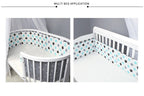 Bed Bumper Air Mesh for Baby Cot - Safe & Breathable Baby Cot Protector