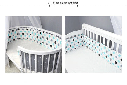 Bed Bumper Air Mesh for Baby Cot - Safe & Breathable Baby Cot Protector