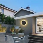 LED Waterproof Outdoor Wall Lamp - Aluminum Round Square Sconce Light for Garden & Porch - 96V/220V Luminaire