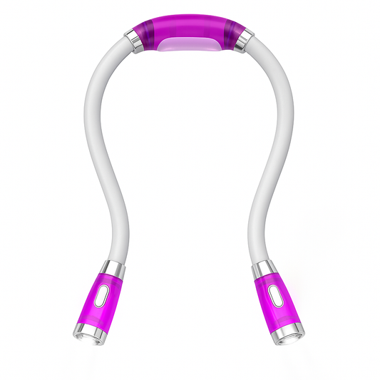 Hands-Free Flexible LED Neck Light | Adjustable Brightness for Reading, Crafts & Night Walking