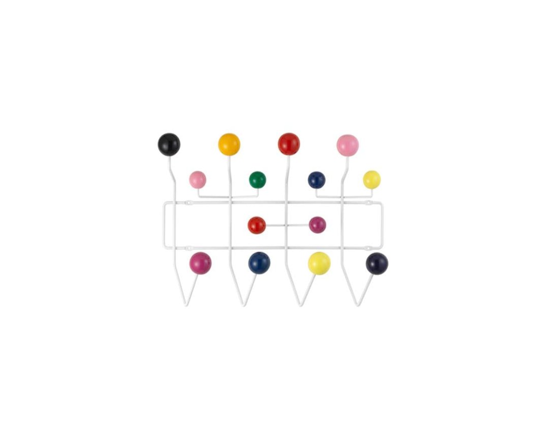 Wall-Mounted Coat Hanger Rack with Hooks for Entryway & Hallway Organization