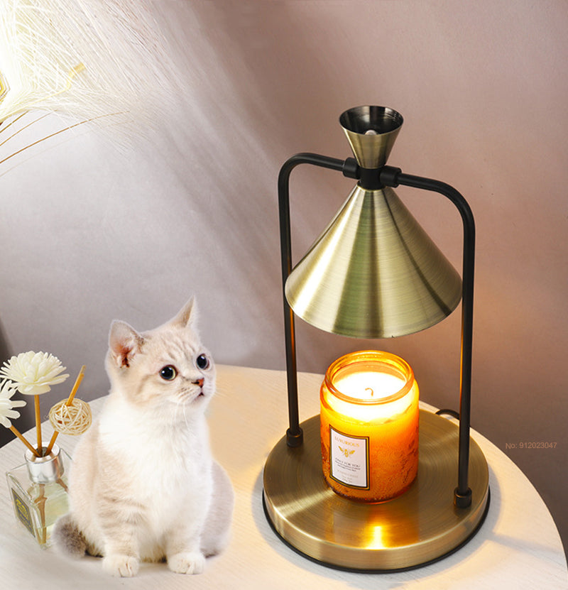 Candle Warmer Lamp with Adjustable Brightness for Scented Candles and Home Fragrance