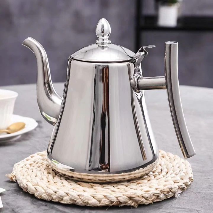 Induction Kettle with Filter | Durable Stainless Steel for Quick Tea Brewing