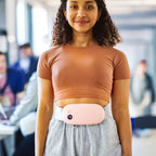 Cordless Heating Pad for Menstrual Cramps | Soothing Heat & Massage Therapy for Home, Work & On-the-Go Relief