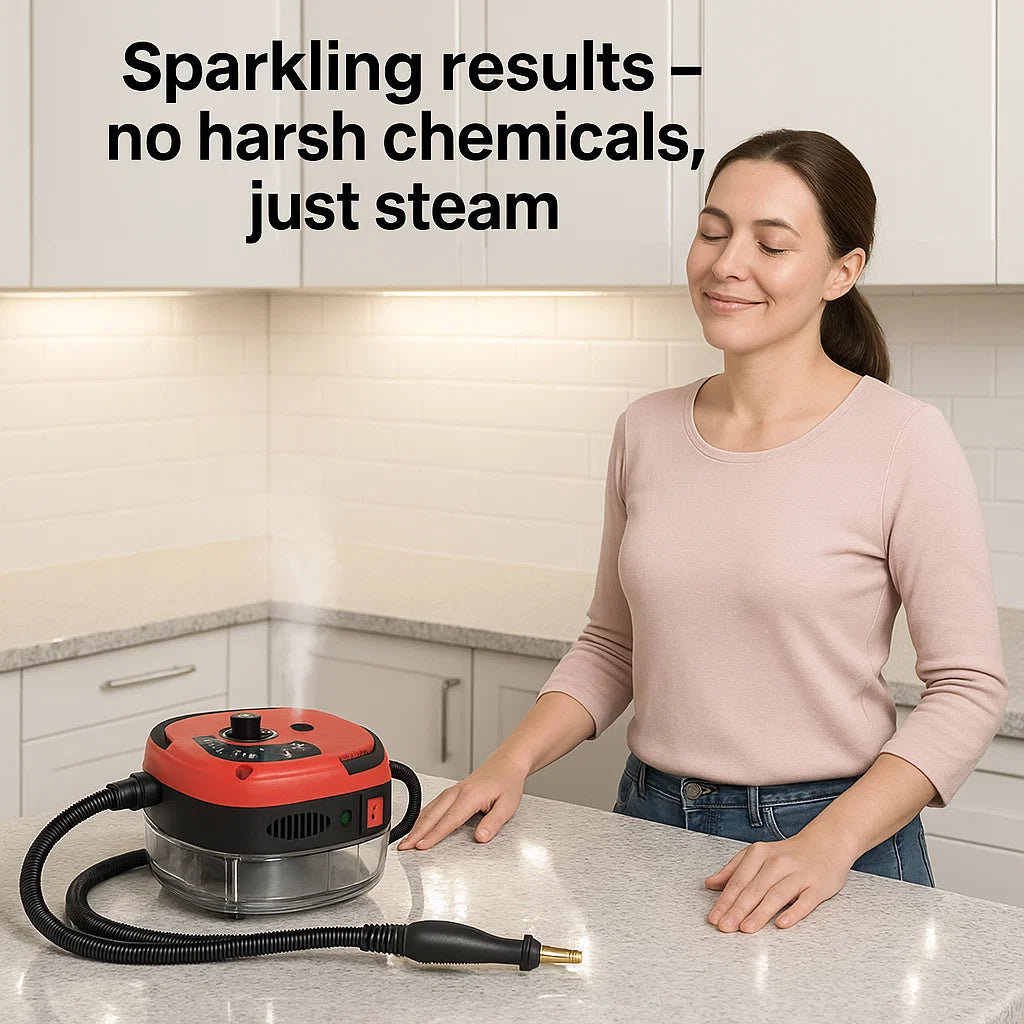 High-Temperature Steam Cleaner | Variable Steam Control, Large Capacity & Safe for Home, Kitchen & Car Cleaning