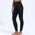 High-Waisted Fleece Leggings | Warm, Stretchy & Ideal for Outdoor Activities and Cozy Indoor Wear
