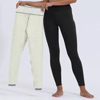 High-Waisted Fleece Leggings | Warm, Stretchy & Ideal for Outdoor Activities and Cozy Indoor Wear