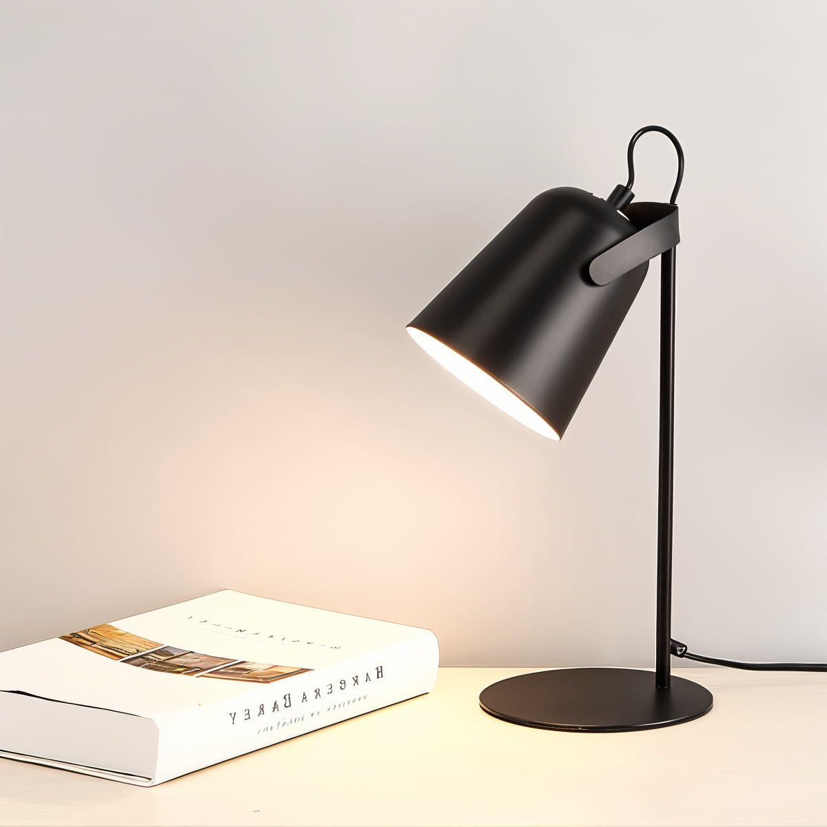 LED Adjustable Desk Lamp - Nordic Style Macaron Design for Home Office & Study Use