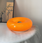 LED Donut Lamp - Nordic Glass Wall & Table Light Fixture for Home Decor & Ambient Lighting