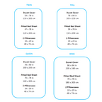 Silk Duvet Cover Set - 100% Mulberry Silk Bedding for Luxurious Sleep & Comfort