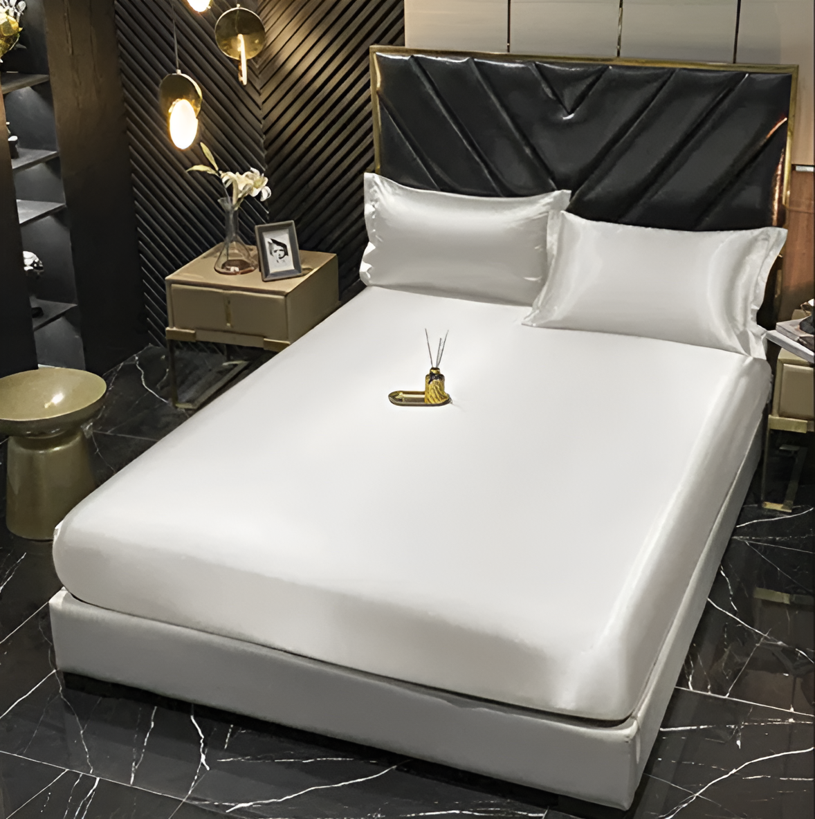 Silk Duvet Cover Set - 100% Mulberry Silk Bedding for Luxurious Sleep & Comfort