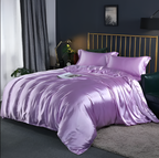 Silk Duvet Cover Set - 100% Mulberry Silk Bedding for Luxurious Sleep & Comfort