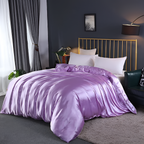 Silk Duvet Cover Set - 100% Mulberry Silk Bedding for Luxurious Sleep & Comfort