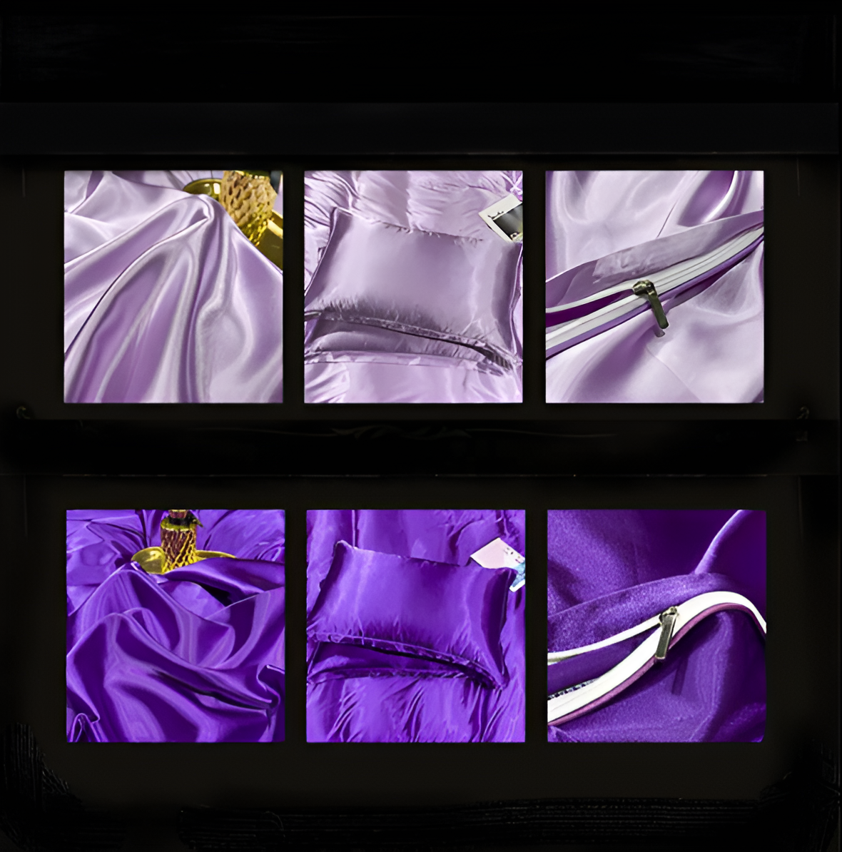 Silk Duvet Cover Set - 100% Mulberry Silk Bedding for Luxurious Sleep & Comfort