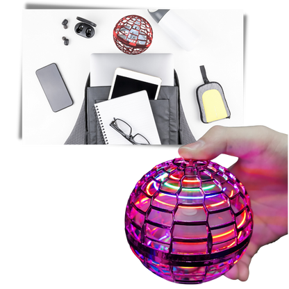 Hoverball Magic Flying Spinner – Sensory Toy with LED Lights