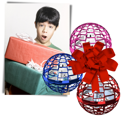 Hoverball Magic Flying Spinner – Sensory Toy with LED Lights