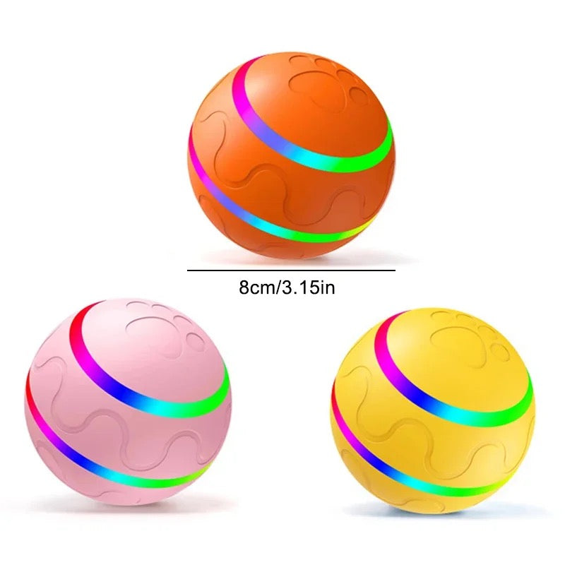 Active Rolling Ball for Pets | Interactive, Automatic Movement & Engaging Toy for Dogs and Cats