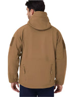 Durable Waterproof Outdoor Jacket | Adjustable Hood, Zip Pockets & Ideal for Hiking and Daily Wear