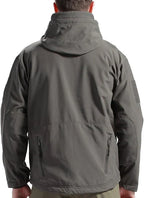 Durable Waterproof Outdoor Jacket | Adjustable Hood, Zip Pockets & Ideal for Hiking and Daily Wear