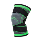 Knee Compression Sleeve | Adjustable, Breathable Fabric & Pain Relief for Sports and Daily Activities