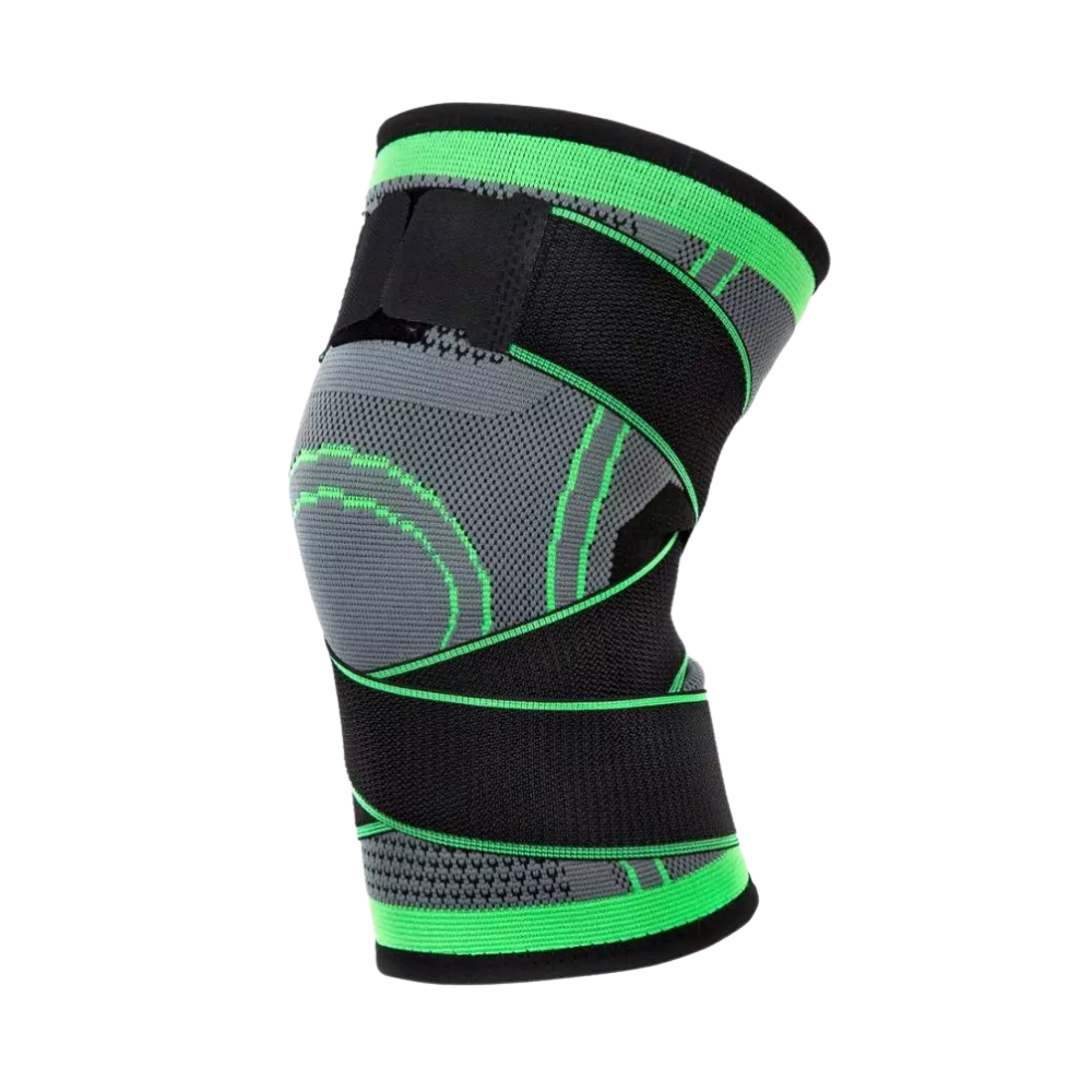 Knee Compression Sleeve | Adjustable, Breathable Fabric & Pain Relief for Sports and Daily Activities