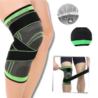 Knee Compression Sleeve | Adjustable, Breathable Fabric & Pain Relief for Sports and Daily Activities